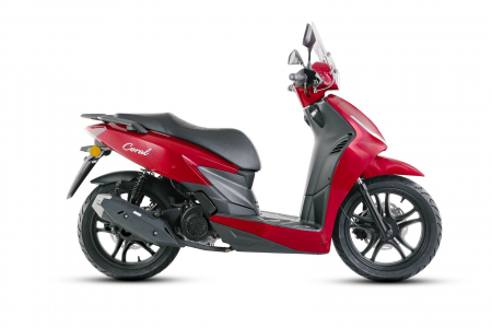 Scuter Barton Coral 125cc, culoare rosu [1]