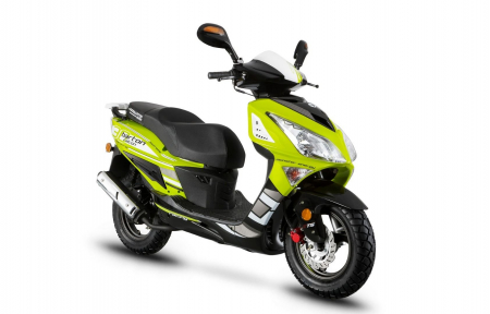 Motociclete & ATV - Scuter Barton Falcon 50cc, culoare verde