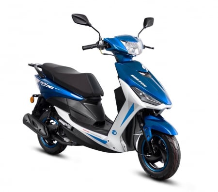 Motociclete & ATV - Scuter Barton Scalpel 50cc, culoare albastru
