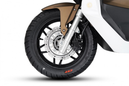 Scuter Barton X-Trail 125cc, ABS, camera, culoare maro [3]