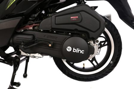 Scuter Blinc Omega 50cc, culoare negru/albastru [4]