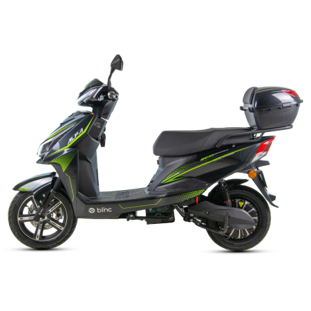 Scuter electric Blinc Alfa 2000w, 72V, culoare negru/lime [1]