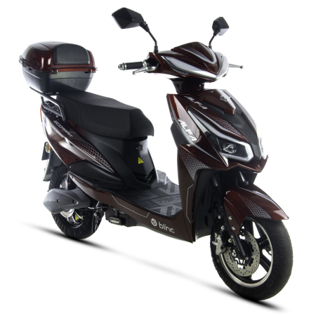 Motociclete & ATV - Scuter electric Blinc Alfa 2000w, 72V, culoare rosu/gri
