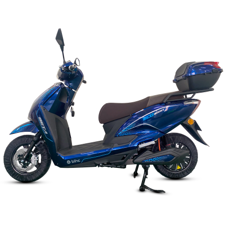 Scuter elelctric Blinc Beta B1, 2000W, 72V, culoare negru/albastru [1]