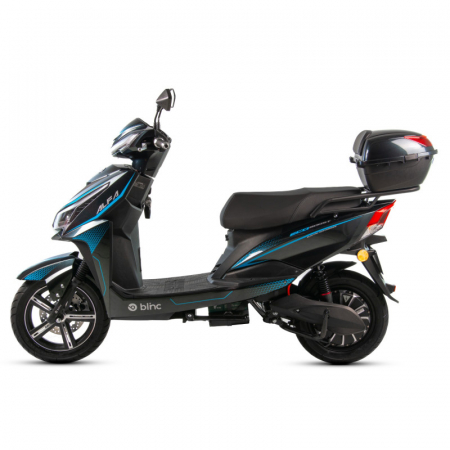 Scuter electric Blinc Alfa 2000w, 72V, culoare gri/albastru [1]