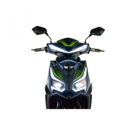 Scuter electric Blinc Alfa 2000w, 72V, culoare gri/albastru [9]