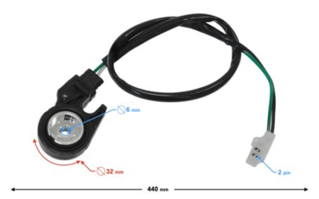 Suspensie Cadru - Senzor cric lateral Barton Scalpel