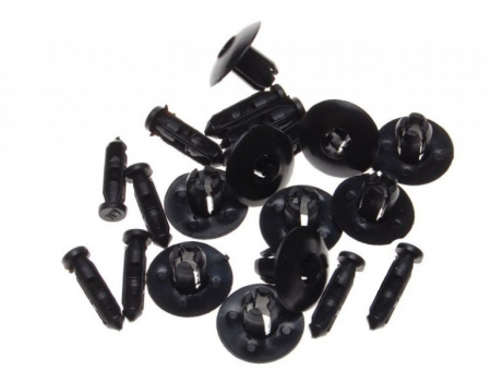Suport/Suruburi/Piulite/Cleme - Set 10 bucati, clipsuri prindere carene M8