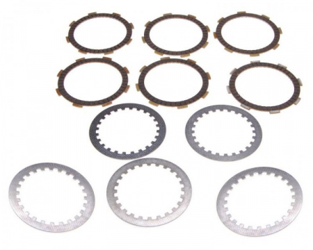 Placi ambreaj - Set 11 discuri ambreiaj textolit si fier ATV200 LONCIN
