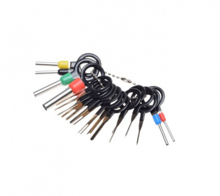 Scule de mana - Set 18 elemente deconectare pini de la mufe electrice