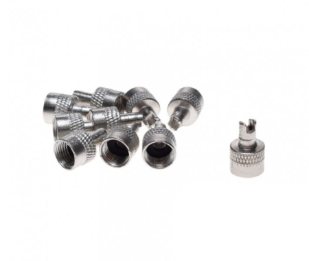 Atelier & Service - Ventil rotund, culoare crom, valva auto