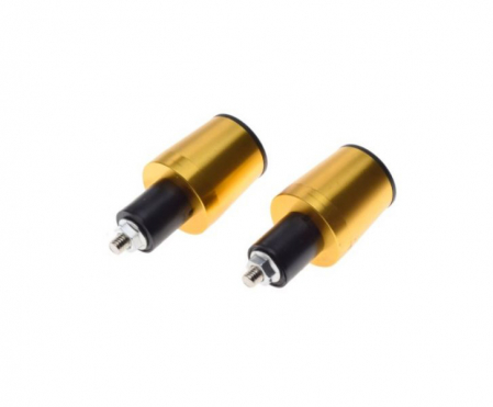 Set 2 capeti ghidon conici, pentru motociclete, culoare auriu, diametru 17.7mm [1]