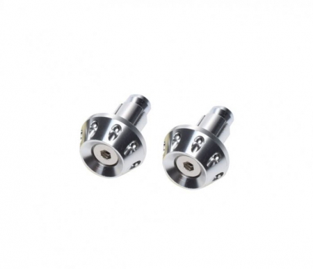 Suspensie Cadru - Set 2 capeti ghidon elox, culoare argintiu