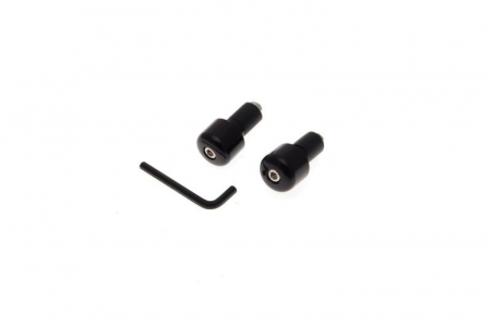 Suspensie Cadru - Set 2 capeti ghidon, guma d.17mm, culoare negru