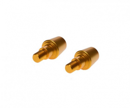 Set 2 capeti ghidon moto Yamaha M16X1.5, culoare auriu [1]