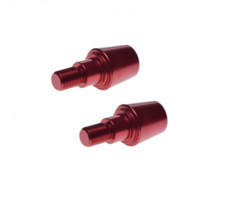 Set 2 capeti ghidon moto Yamaha M16X1.5, culoare rosu [1]