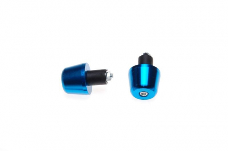 Capeti ghidon - Set 2 capeti ghidon, pentru motociclete, culoare albastru, diametru guma 17mm