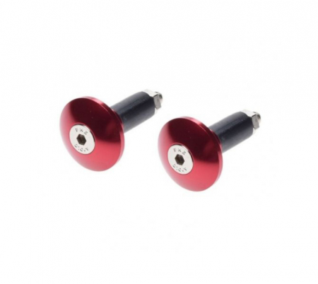 Suspensie Cadru - Set 2 capeti ghidon plati, culoare rosu