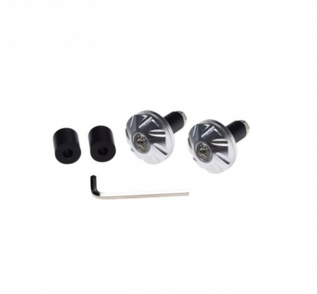 Suspensie Cadru - Set 2 capeti ghidon WM, culoare argintiu