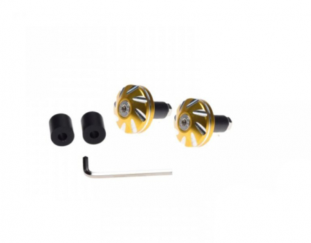 Suspensie Cadru - Set 2 capeti ghidon WM, culoare auriu