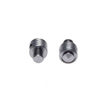 Set 2 dopuri anulare oglinzi filet M10, R+R, culoare argintiu [1]
