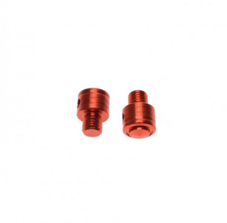 Set 2 dopuri anulare oglinzi filet M10, R+R, culoare portocaliu [1]