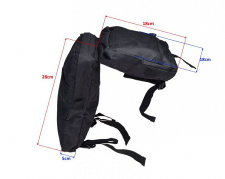 Set 2 genti textil bagaje laterale ATV-uri, nylon 600D [1]