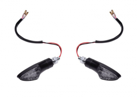 Set semnalizari - Set 2 lampi semnalizare, culoare negru LED 12v1w