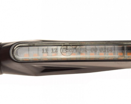 Set 2 lampi semnalizare LED, culoare negru, AM1465 [3]