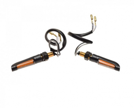 Set semnalizari - Set 2 lampi semnalizare Mini LED, carcasa plastic, filet prinde M8