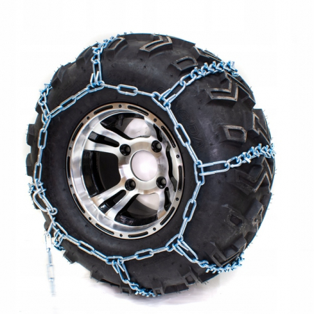 Lanturi zapada - Set 2 lanturi zapada pentru atv 10/12 inch, cu striatii EXC 2, pentru anvelope 20x10-10, 24x8-12