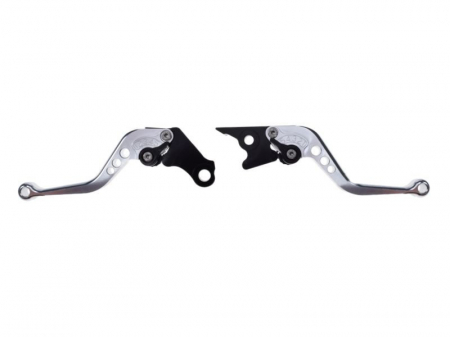 Manete - Set 2 manete frana si ambreiaj Honda CBR250R 11-13/CBR300R 14-16/CBR500R 13-16/CB500F 13-16, culoare gri