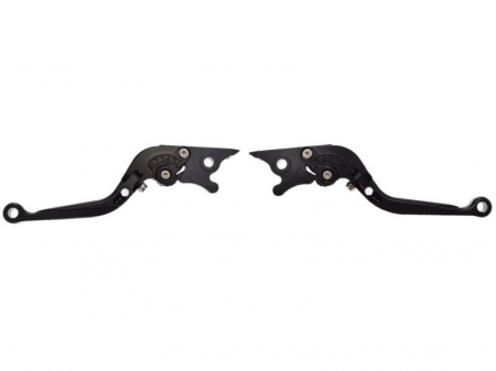 Suspensie Cadru - Set 2 manete frana si ambreiaj reglabile Yamaha Nmax, culoare negru