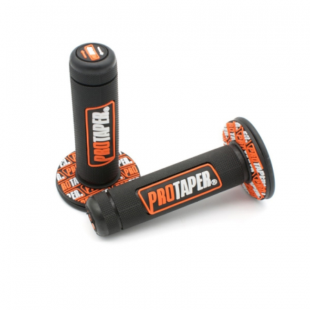 Suspensie Cadru - Set 2 mansoane cross/enduro, ProTaper, culoare negru/portocaliu