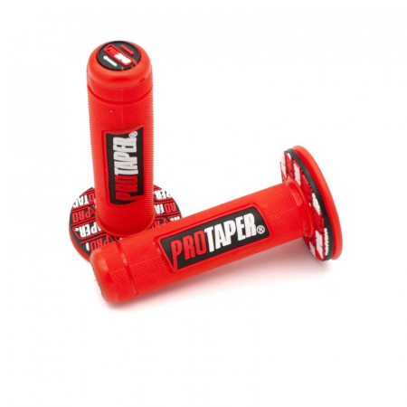 Suspensie Cadru - Set 2 mansoane cross/enduro, ProTaper, culoare rosu