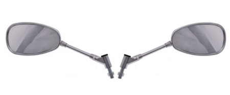 Set 2 oglinzi cromate universale ovale Mp316, filet M10 x 1.25 [1]