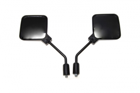 Oglinzi - Set 2 oglinzi moto/atv ,245, filet M10, patrate, culoare negru