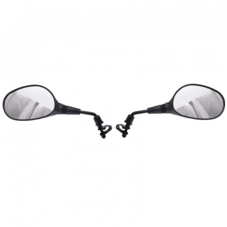Set 2 oglinzi moto/atv, filet M8x1.25, culoare negru [1]