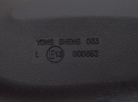 Set 2 oglinzi moto/atv, filet M8x1.25, culoare negru [2]