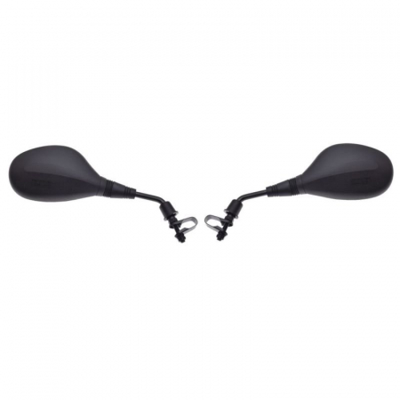 Suspensie Cadru - Set 2 oglinzi moto/atv, filet M8x1.25, culoare negru
