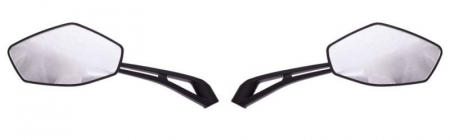 Set 2 oglinzi moto/atv/scuter, filet M8, culoare negru [1]