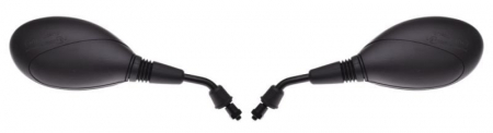 Set 2 oglinzi moto/scuter filet M8, omologate, culoare negru [1]