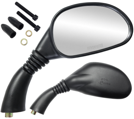 Oglinzi - Set 2 oglinzi moto stanga si dreapta Huragan, filet diametru 8 mm
