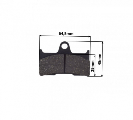 Set 2 placute frana spate 2 CF MOTO 500 625 x6 x7 x8 800 [2]
