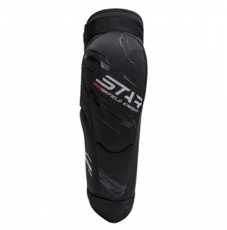 Protectii Picioare - Set 2 protectii genunchi Star, marime L, culoare negru