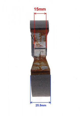 Set 2 saboti frana spate Romet Via City d.110mm [2]