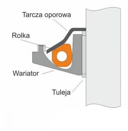 Set 6 role variator 16X13 6gr, pentru motorizare 4t [1]