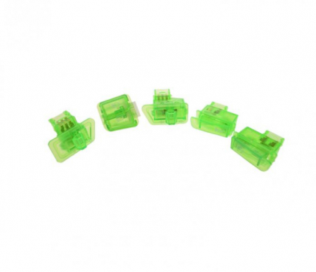 Electrica & Lumini - Set butoane comenzi transparente verzi, pentru GY6