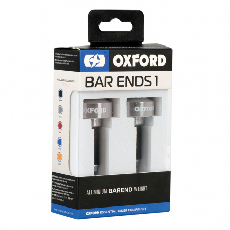 Set capeti de ghidon pentru ghidoane Oxford - argintiu [1]