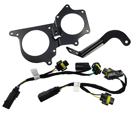 Set faruri fata atv si kit montaj Hisun Tactic 550 [2]